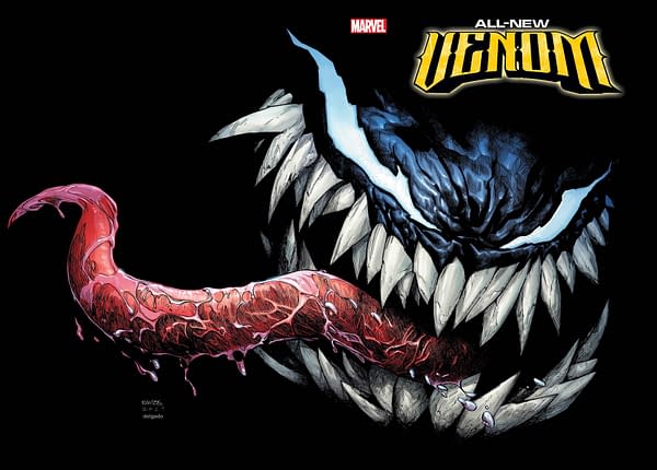 Cover image for ALL-NEW VENOM #1 HUMBERTO RAMOS WRAPAROUND VARIANT