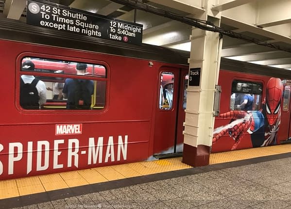 Marvel's Spider-Man Has Invaded the New York City Subway System