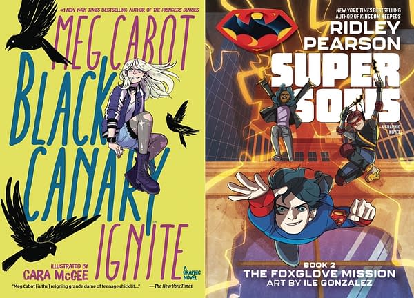 Comic Shops to Get Black Canary Ignite and Super Sons : Foxglove Mission Before Bookstores