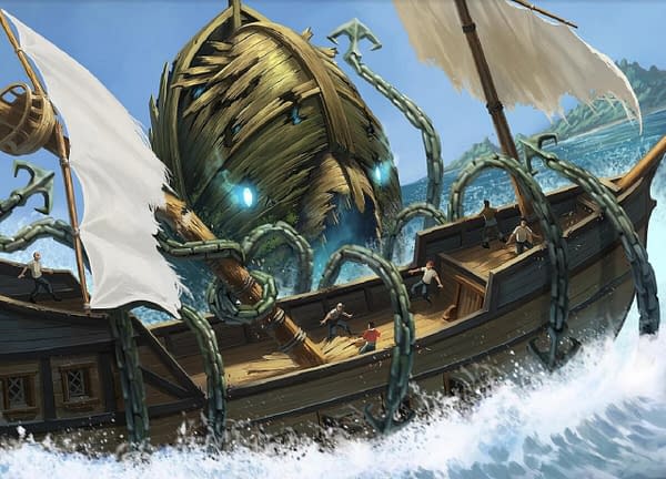 Featured artwork for Animal Adventures: The Faraway Sea, by Steamforged Games and Painting Polygons.