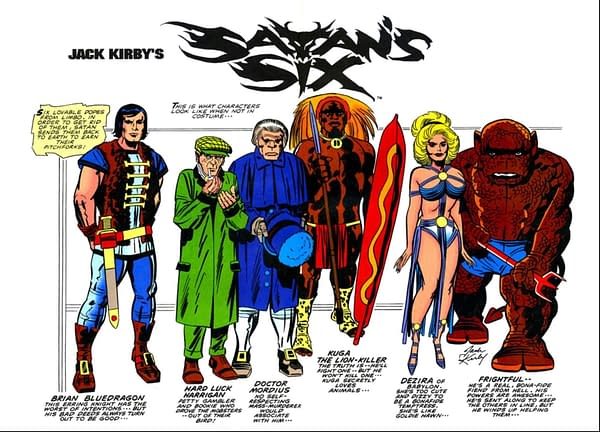 Stan Lee's The Devil's Quintet Reminds Me Of Jack Kirby's Satan's Six