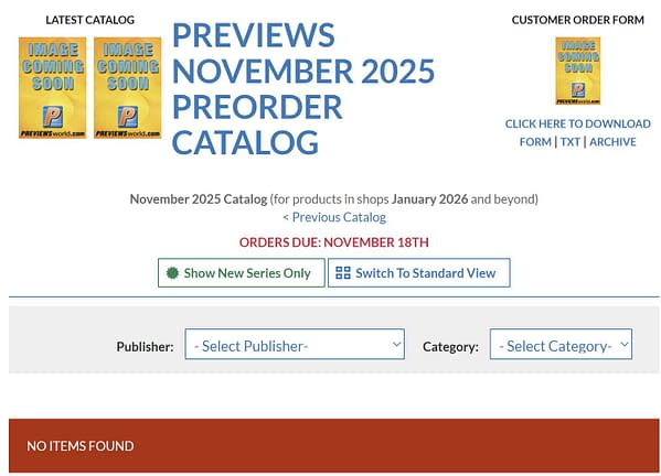 As Diamond Previews Turns Zombie, What About 2000AD And Judge Dredd?