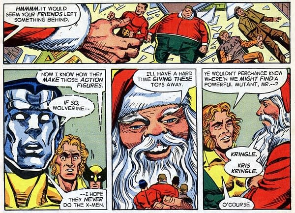 Celebrating the Time the X-Men Met Santa Claus in the 1991 Marvel Holiday Special