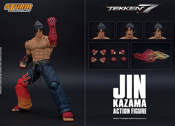 Tekken 7 Jin Kazama Unleashes the Devil with Storm Collectibles