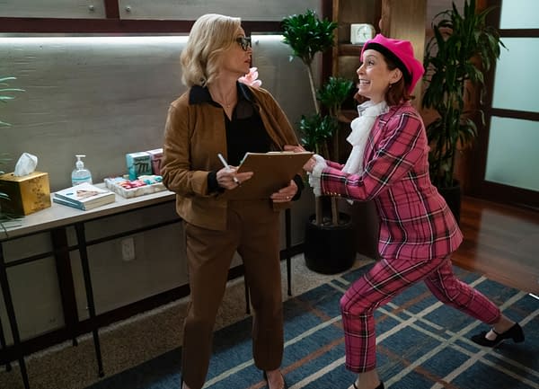 Elsbeth Season 3 Premiere Images: Colbert, Sedaris, Richter &#038; More!