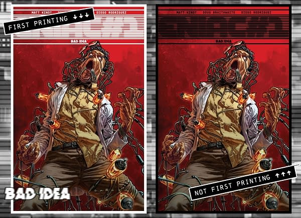 Bad Idea Comics To Launch Not-First-Printing Variants