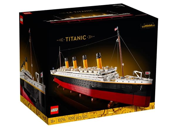 Rebuild the Titanic as LEGO Reveals Massive 9,000 Piece Building Set