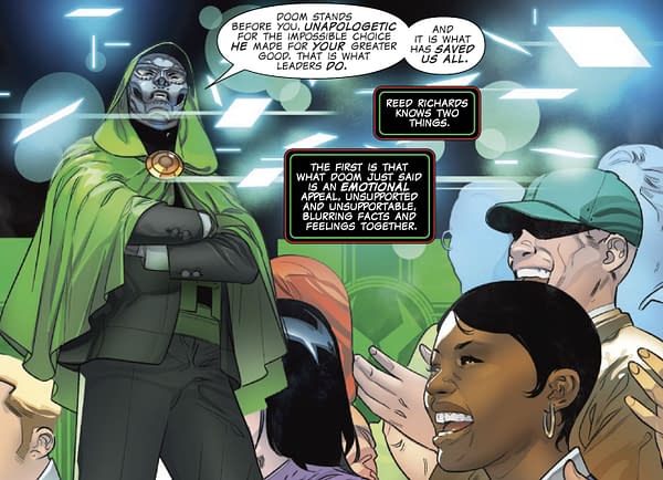 Doctor Doom Proved Right In The Debate With Reed Richards? (Spoilers)
