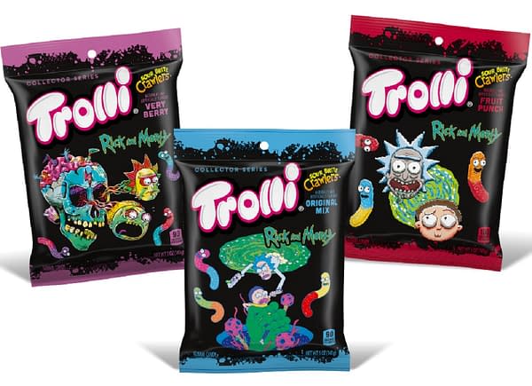 Trolli Will Release Special Rick And Morty Sour Brite Crawlers