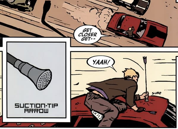 Just One Way That Matt Fraction's Batman Will Look Like His Hawkeye