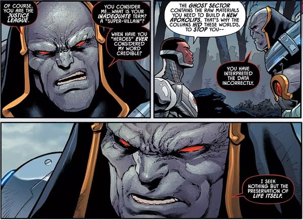 Darkseid's Identity Politics in Justice League Odyssey #8