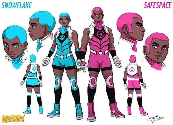 How Do You Do, Fellow Kids? Meet Marvel's Gen Z New Warriors - Snowflake, Screentime, Safespace, More