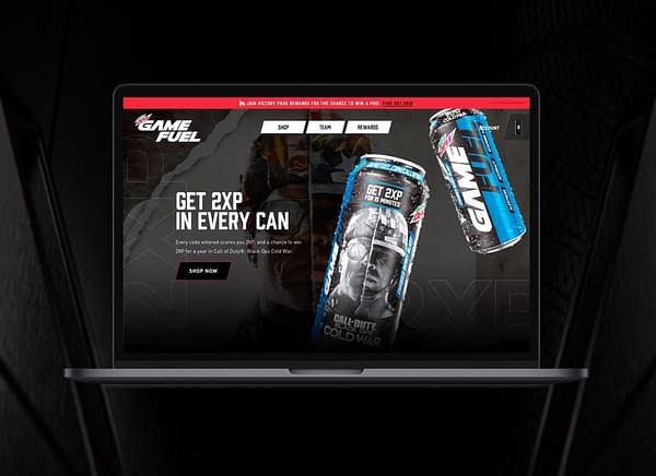A look at the brand new website, courtesy of Game Fuel.
