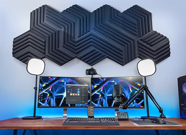 A look at the wave panels for both decoration and sound, courtesy of Elgato.