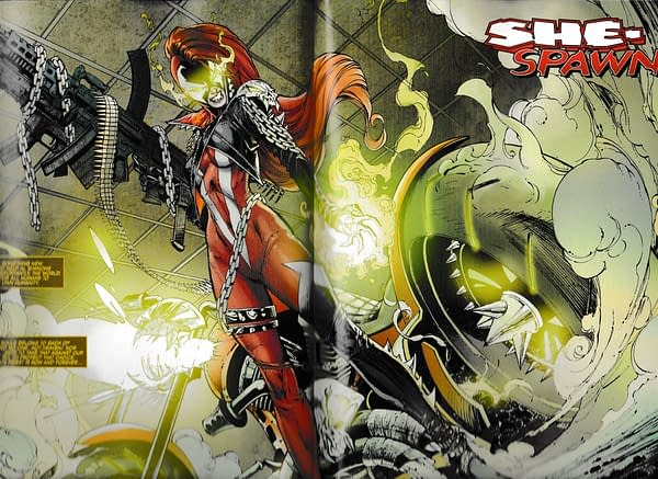 J Scott Campbell and Todd McFarlane Recreate Jessica Priest in Spawn #300 (Spoilers)