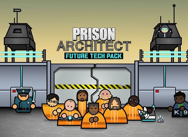 The Future Tech Pack is coming to Prison Architect, courtesy of Paradox Interactive.
