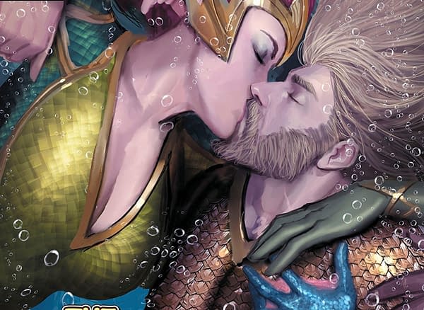 Aquaman #33 cover by Stjepan Sejic