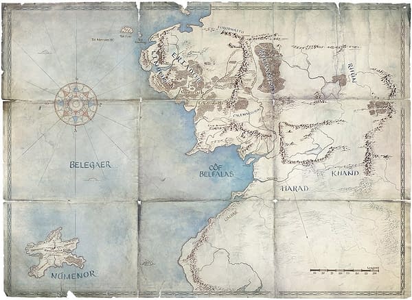 Amazon's 'Lord of the Rings' Series Teases/Confirms The Second Age Setting?