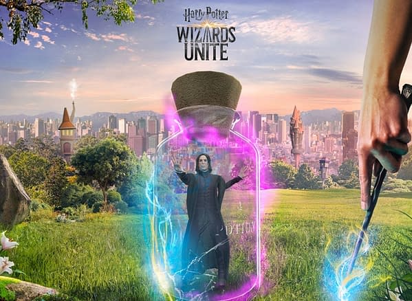 Snape in Harry Potter: Wizards Unite. Credit: Niantic