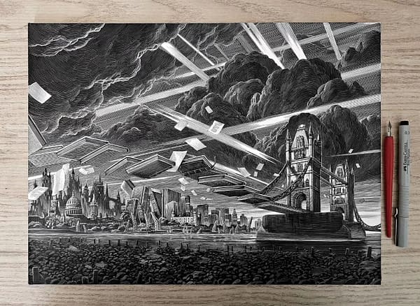Creating The Cover To Alan Moore's The Great When