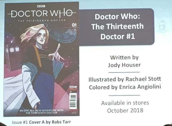 San Diego Comic-Con Paves the Road to the Thirteenth Doctor Who with Her Comics