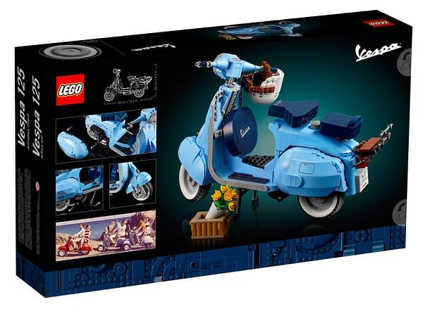 Hit the Streets in Style with LEGO's New Vespa 125 Model Kit