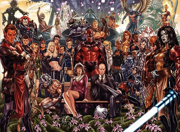 Looking at Everyone in Mark Brooks' Art For Jonathan Hickman's House Of X and Power Of X