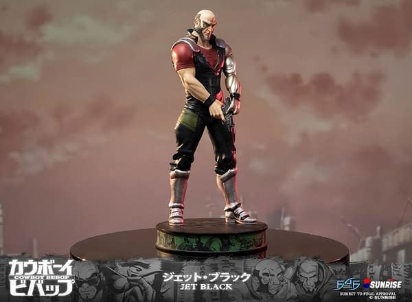 Cowboy Bebop Jet Black Statues Returns to First 4 Figures