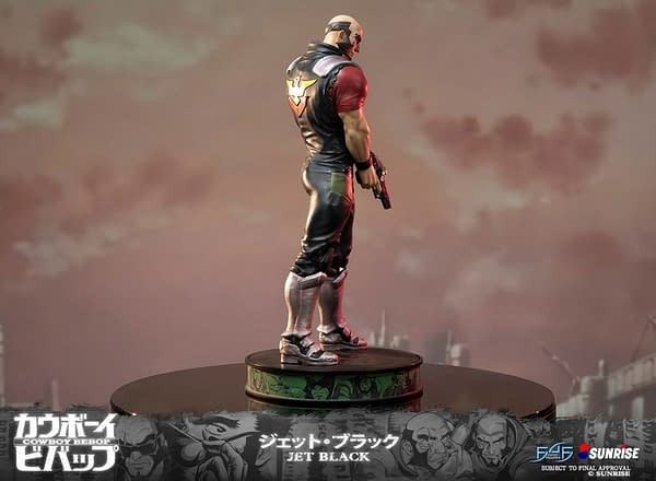 Cowboy Bebop Jet Black Statues Returns to First 4 Figures