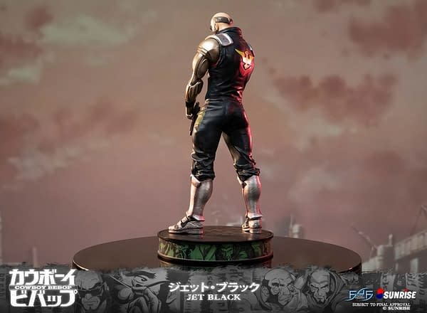 Cowboy Bebop Jet Black Statues Returns to First 4 Figures