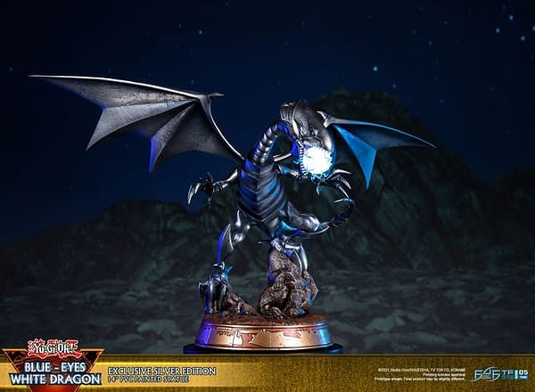 Yu-Gi-Oh Blue Eyes White Dragon Summoned by First 4 Figures