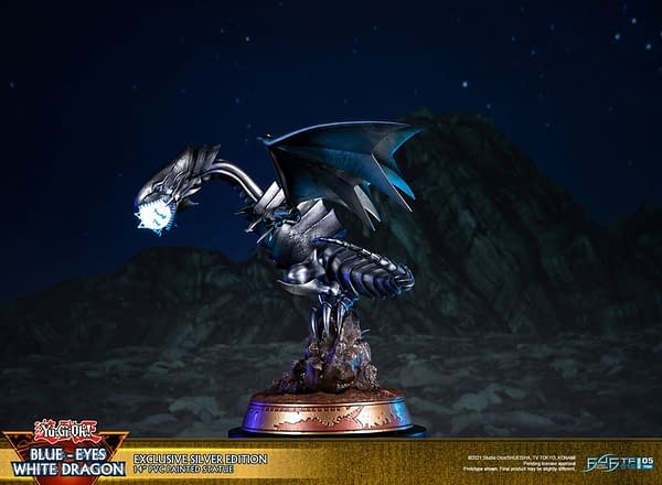 Yu-Gi-Oh Blue Eyes White Dragon Summoned by First 4 Figures