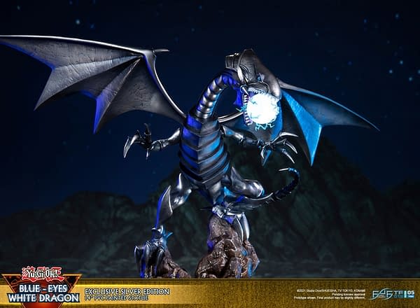 Yu-Gi-Oh Blue Eyes White Dragon Summoned by First 4 Figures