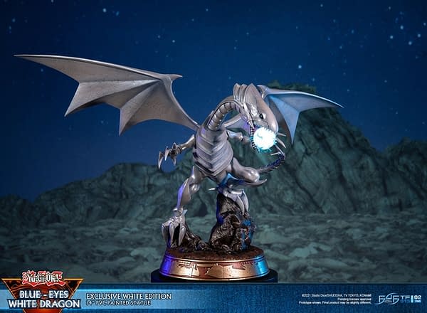 Yu-Gi-Oh Blue Eyes White Dragon Summoned by First 4 Figures