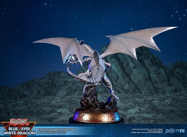 Yu-Gi-Oh Blue Eyes White Dragon Summoned by First 4 Figures