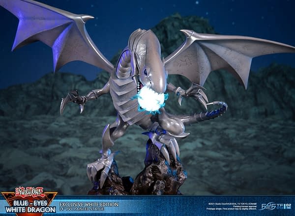 Yu-Gi-Oh Blue Eyes White Dragon Summoned by First 4 Figures