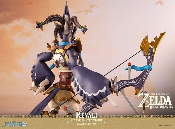 The Legend of Zelda Champion Revali Statue Arrives at First 4 Figures