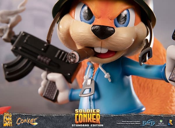 First 4 Figures Reveals Special Set of Conker's Bad Fur Day Statues