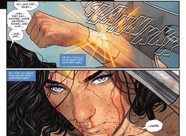 The Death Of Steve Trevor And The Birth Of Trinity In Wonder Woman #14