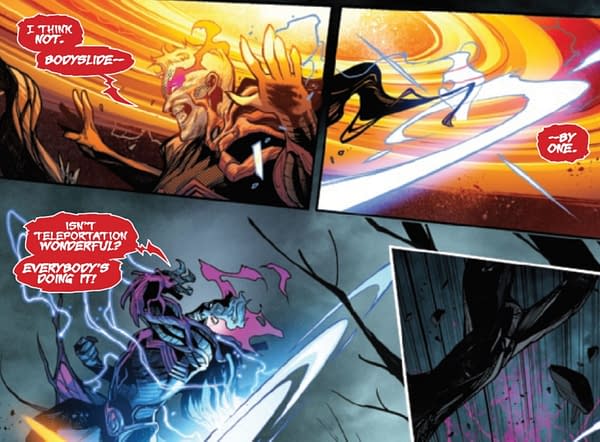 Reptil Returns, X-Men Teleport And Black Knighting