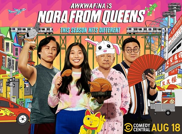 awkwafina is nora from queens