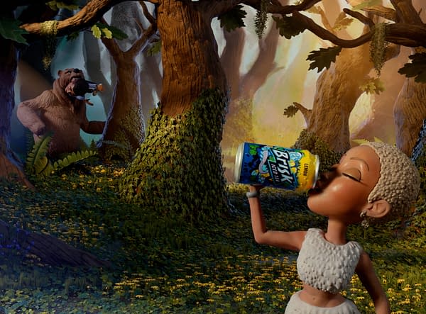 Brisk Iced Tea Brings Back Claymation Ads With Doja Cat