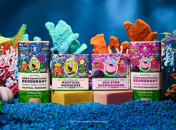 Smell Like A Pineapple Under the Sea with Dr. Squatch x SpongeBob!