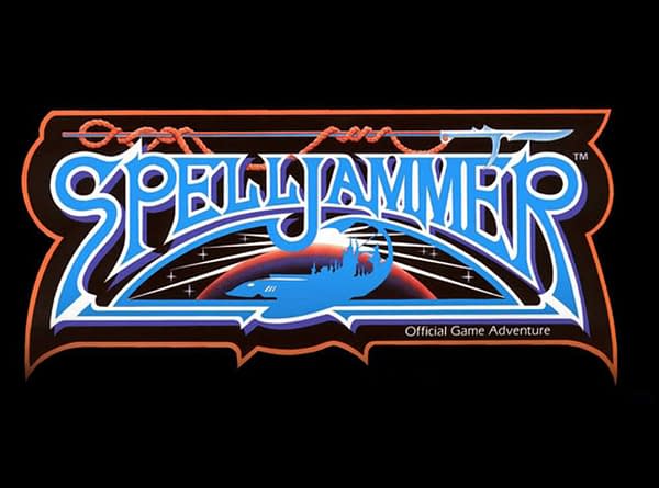 The original Spelljammer logo from D&D, courtesy of TSR/WotC.