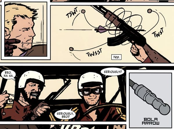 Just One Way That Matt Fraction's Batman Will Look Like His Hawkeye