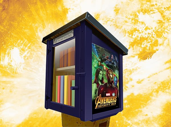 Marvel Teams with Little Free Library to Create "Little Marvel Library" Stands Around the USA
