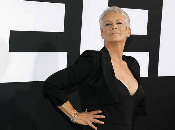 Horror Queen Jamie Lee Curtis Teases Rian Johnson's 'Knives Out' [CinemaCon]
