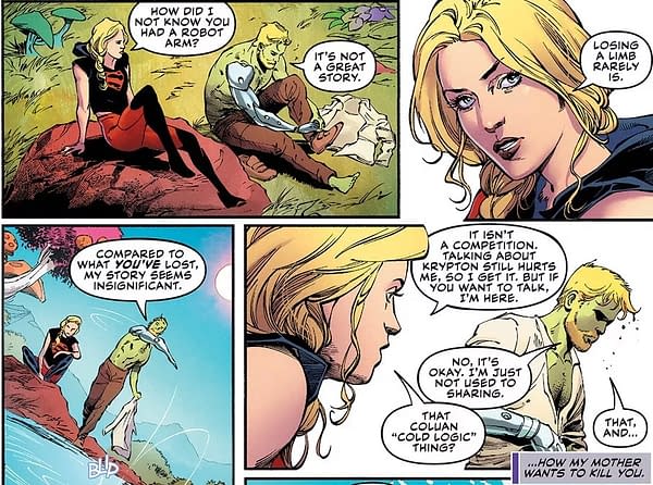 Supergirl Has Trouble Taking it Easy in Tomorrow's Supergirl #29