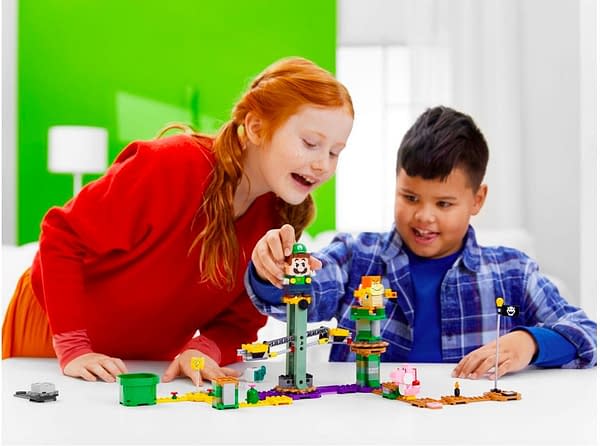 Luigi Gets His Own Super Mario LEGO Starter Course