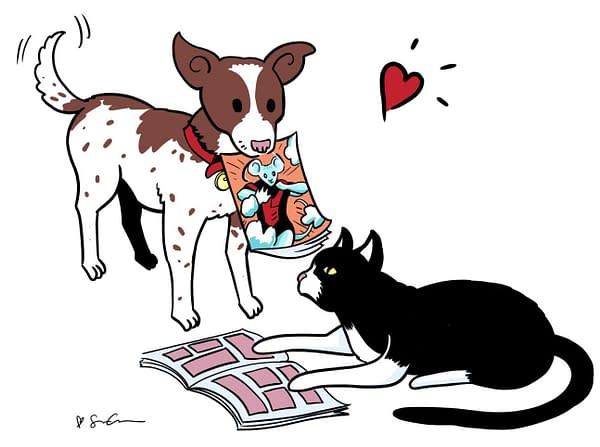 When Cats and Dogs Come Together Over Comics&#8230;